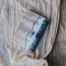 Load image into Gallery viewer, Geode Dip Dye Velvet Journal
