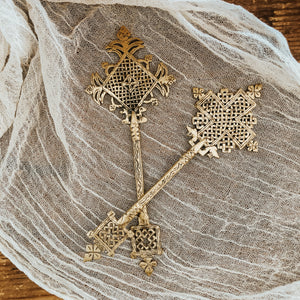Ethiopian Coptic Cross - Flat