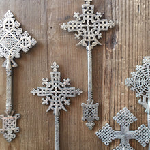 Load image into Gallery viewer, Ethiopian Coptic Cross - Flat
