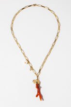 Load image into Gallery viewer, Lucky Coral Necklace
