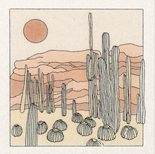 Load image into Gallery viewer, Desert Scene Print
