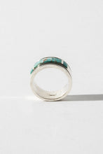 Load image into Gallery viewer, Mens Tribal Turquoise Ring
